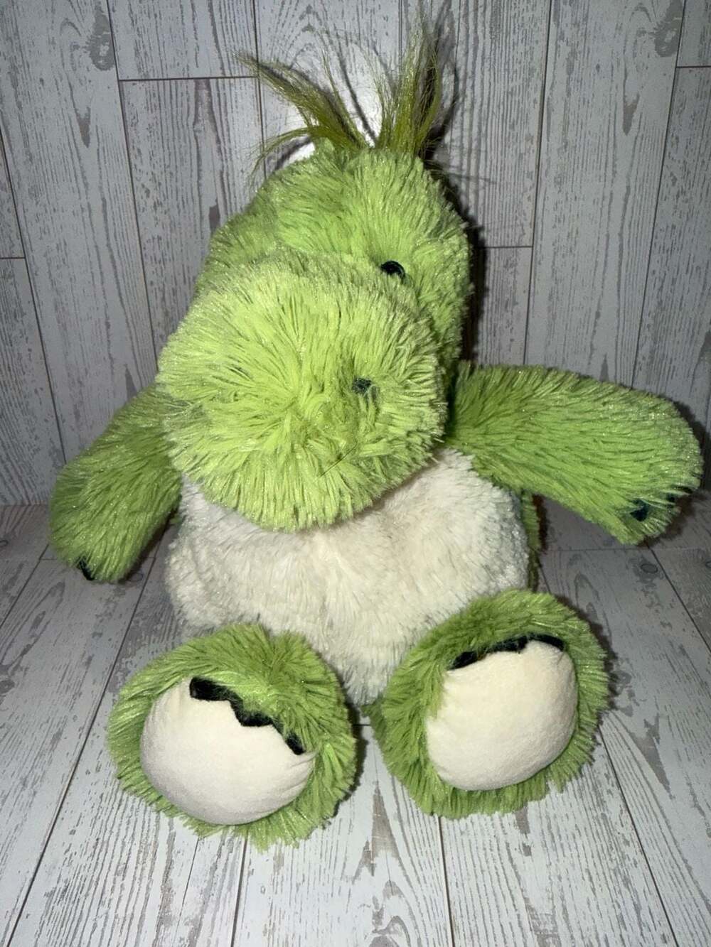 Warmies Dinosaur Plush Stuffed Animal Green